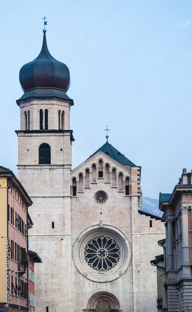 Church in Trento, Trentino Alto-Adige (Italy).