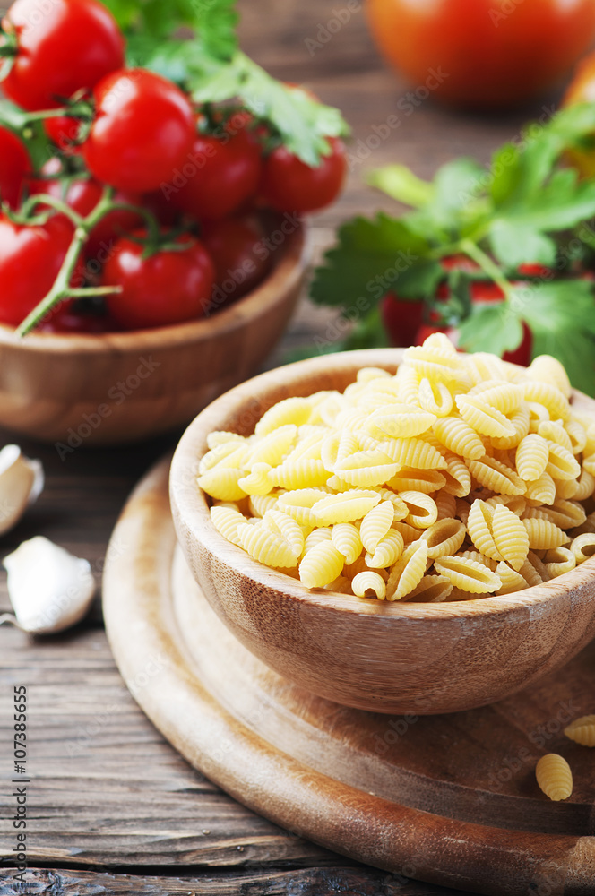 Sardinian uncooked pasta malloreddus Sardinian uncooked pasta malloreddus