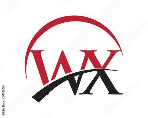 WX red letter logo swoosh