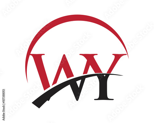WY red letter logo swoosh