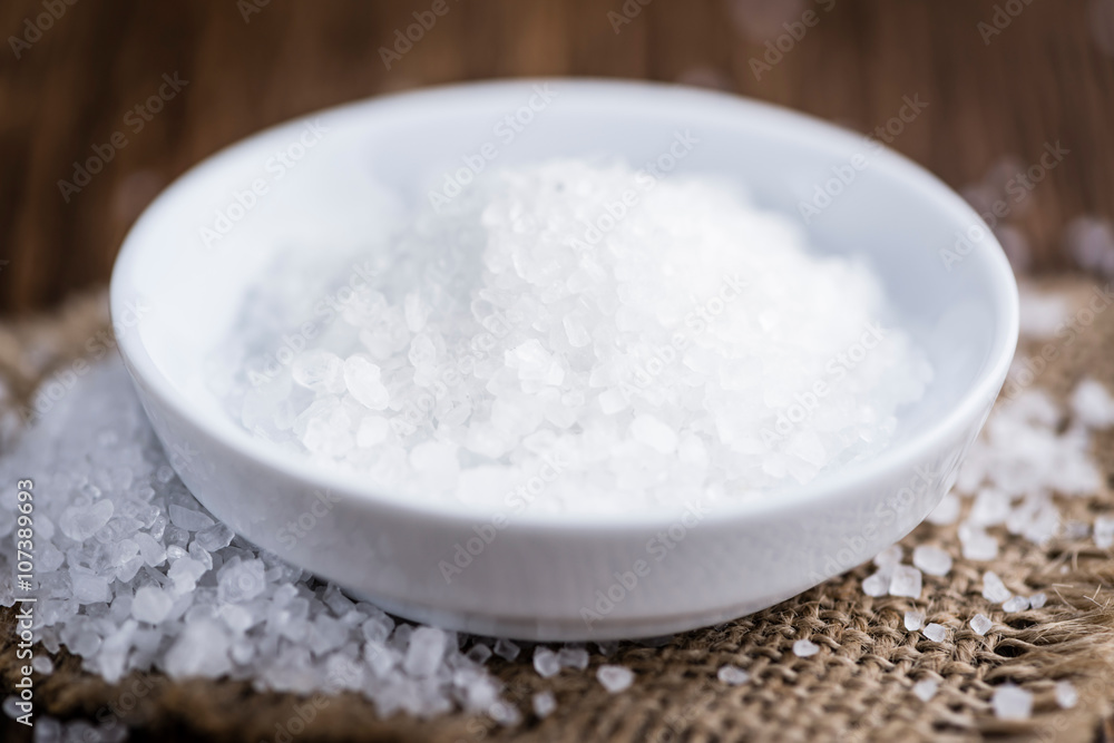 Portion of Coarse Salt Portion of Coarse Salt