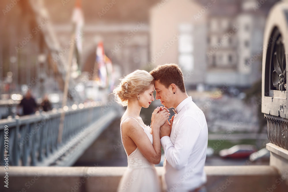 wedding day in Budapest