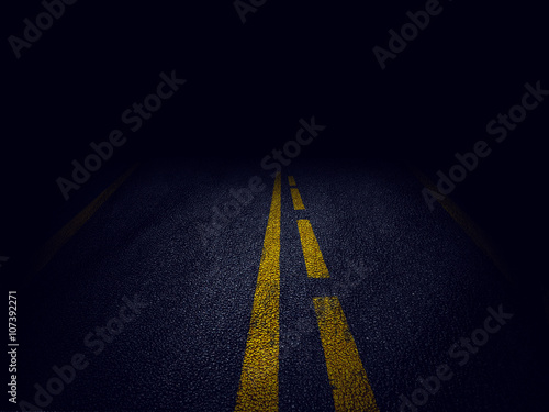 Road at night 