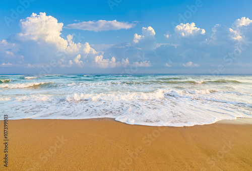  beach in morning time