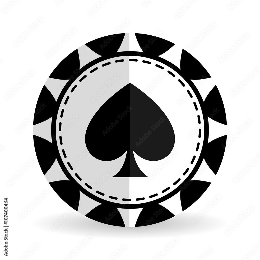 casino chips design , vector illustration casino chips design , vector illustration