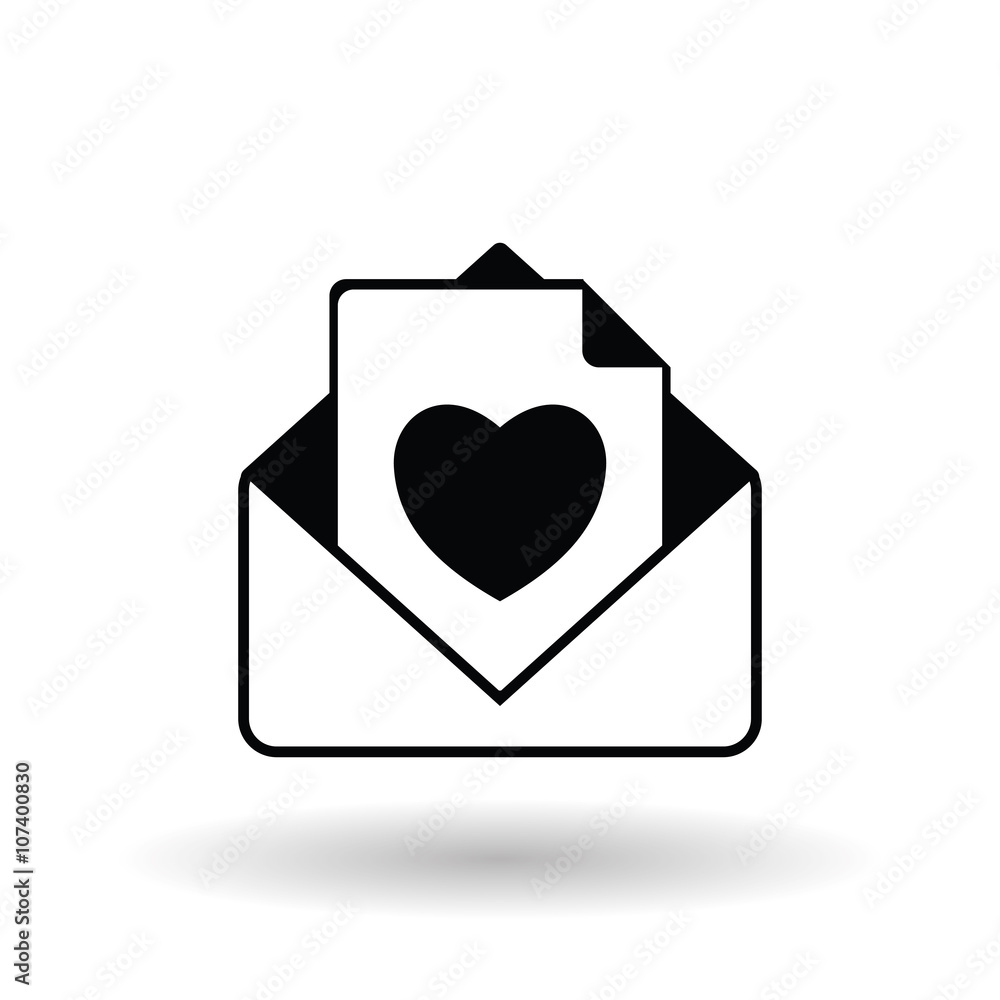 envelope icon design , vector illustration envelope icon design , vector illustration