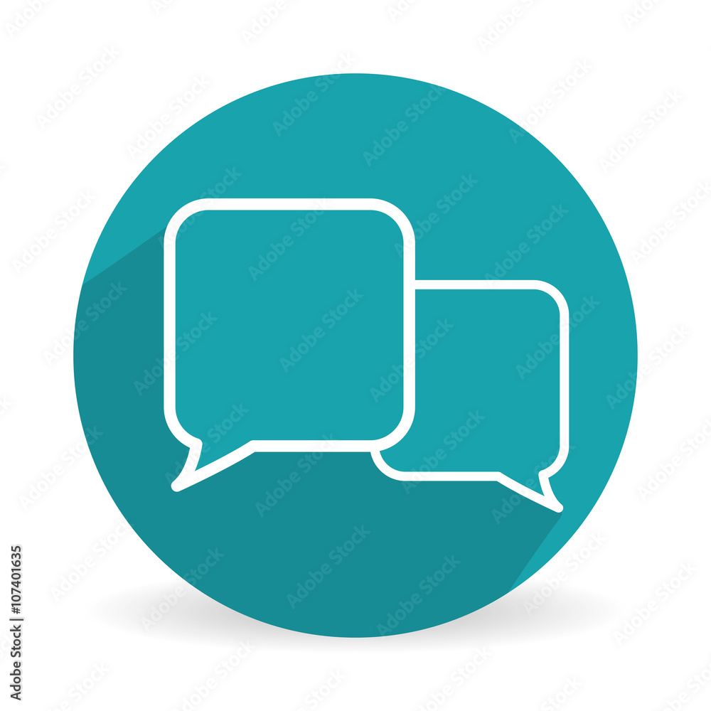 Communication bubble design , vector illustration Communication bubble design , vector illustration