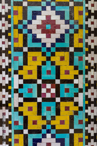 Fototapeta Naklejka Na Ścianę i Meble -  Mosaic in a mosque in Iran