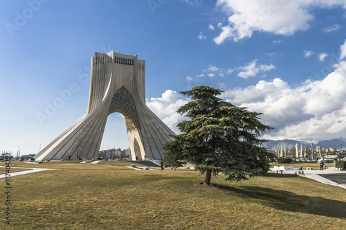 Azadi Tower in Teheran, Iran