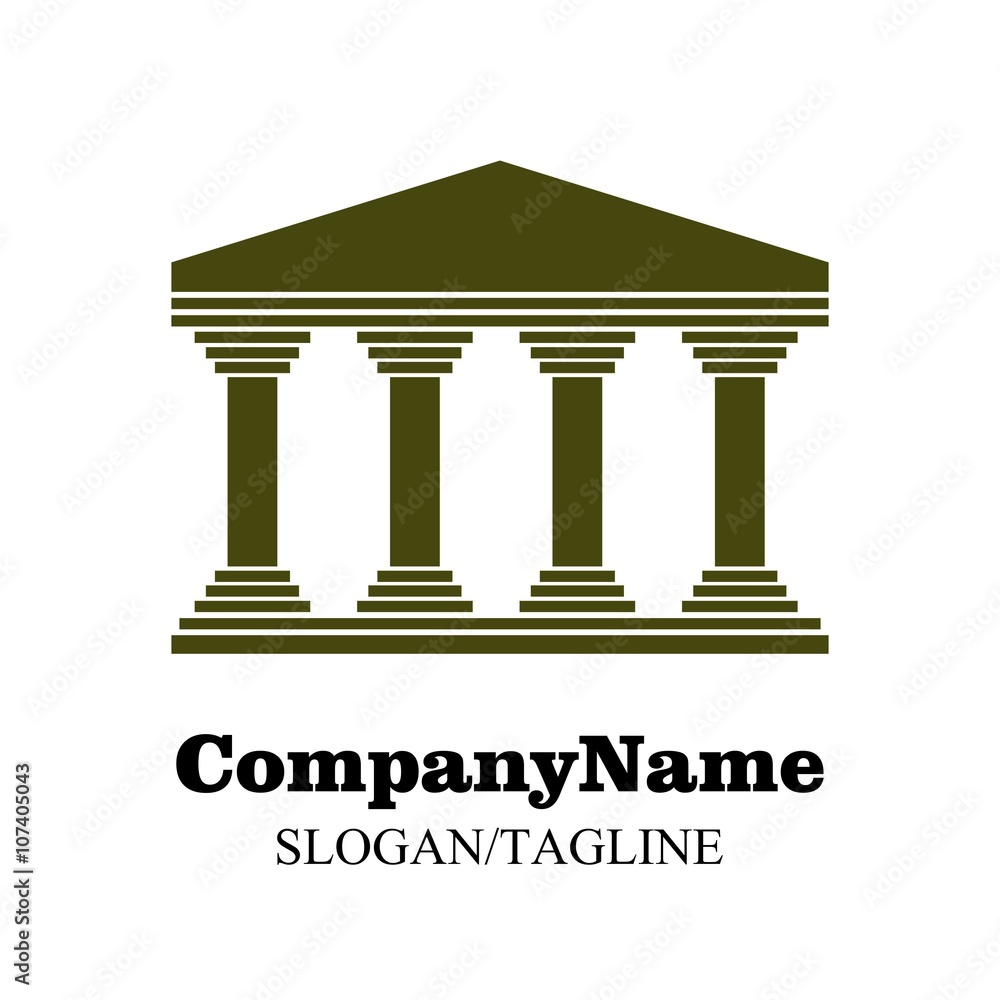 Law Firm,Law Office, Lawyer services, Vector logo template