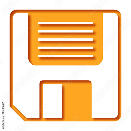 Logo disquette.