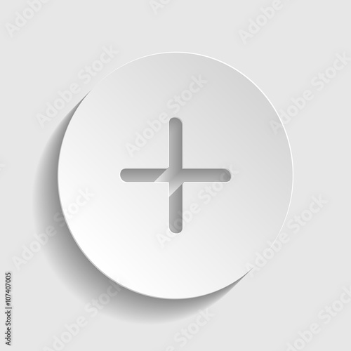 Positive symbol plus sign