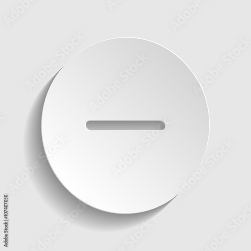 Free Download Negative symbol. Minus sign - GFXLoad
