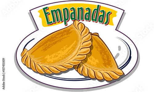 Empanadas vector