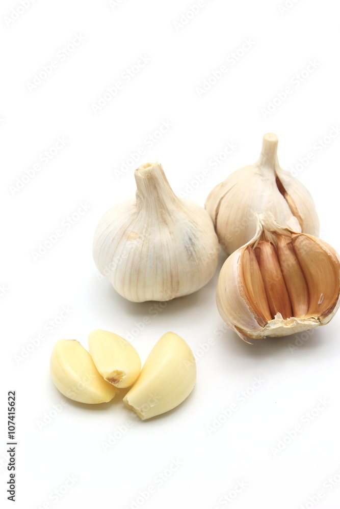 Garlic isolated Garlic isolated