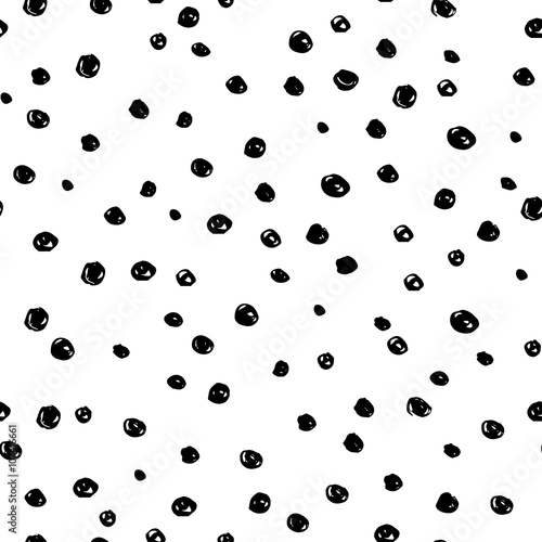 Hand-drawn vector seamless pattern, abstract modern print, vector illustration. For wrapping, wallpaper, canvas, textile, fabric