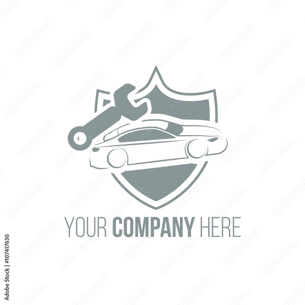Car repair logo icon Vector