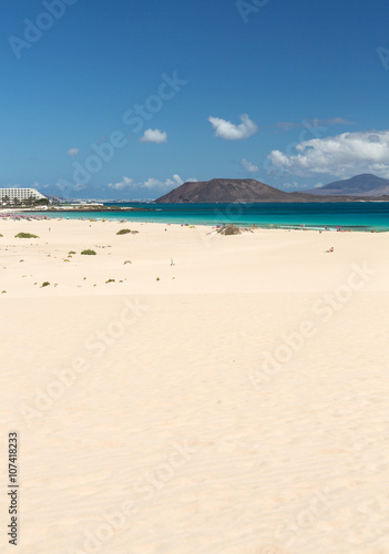 Corralejo Beach on Fuerteventura, Canary Islands © wjarek