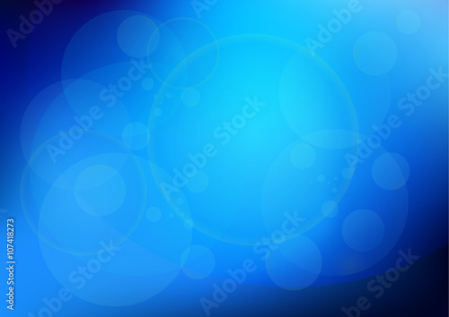 circles background blue abstract modern background, transparent