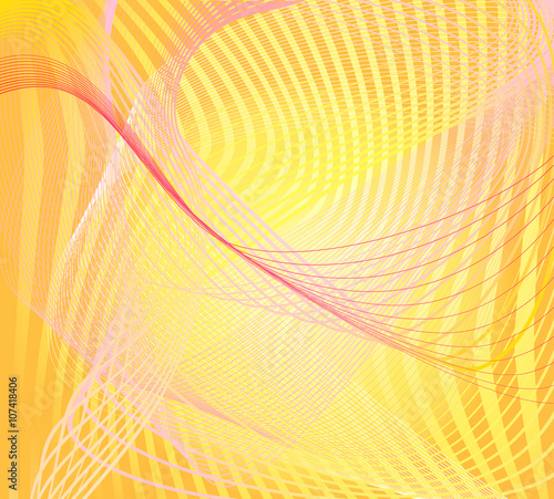 colorful smooth wavy lines, wave backround for presentation fash