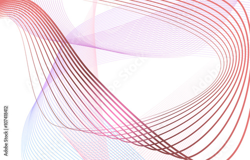 colorful smooth wavy lines, wave backround for presentation fash