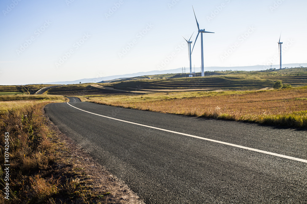 Grassland scenery in Hebei province, China Grassland scenery in Hebei province, China