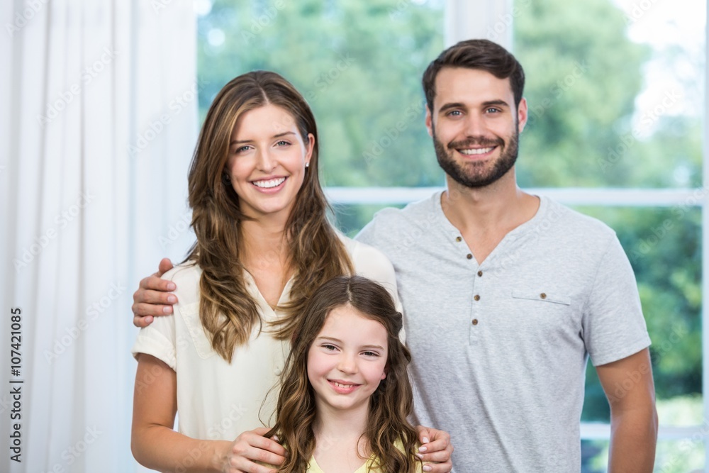 Obraz premium Portrait of smiling family 