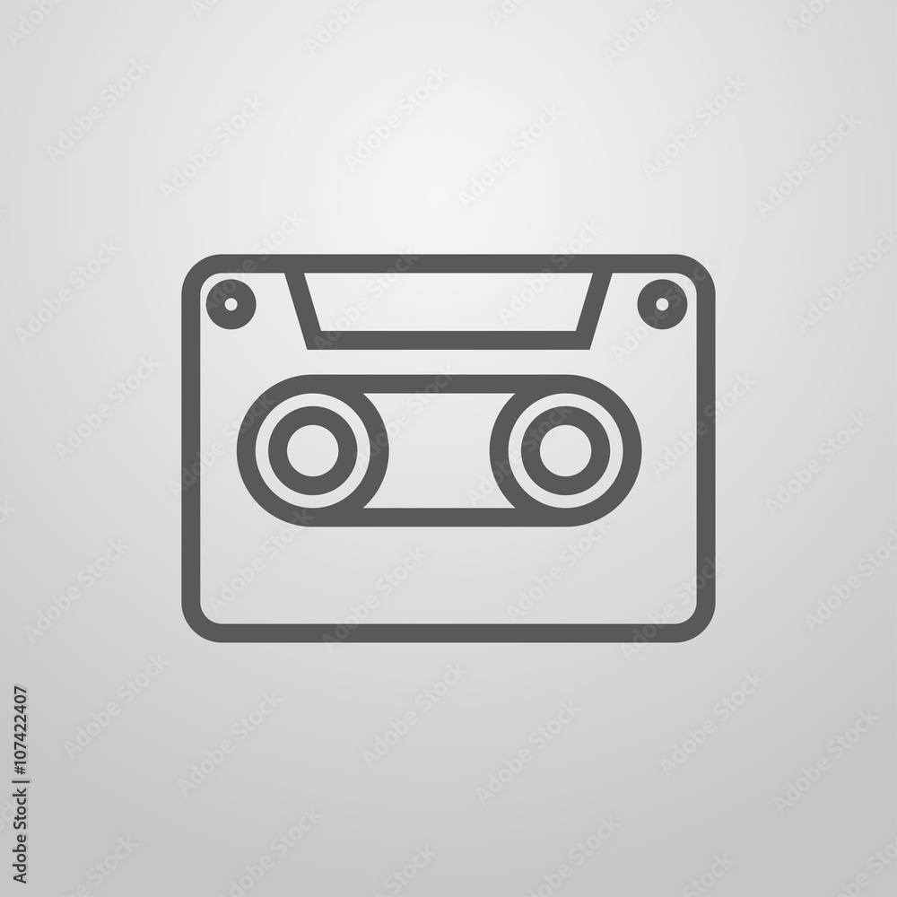 Recording. Dictaphone. Music player. Vector. Recording. Dictaphone. Music player. Vector.