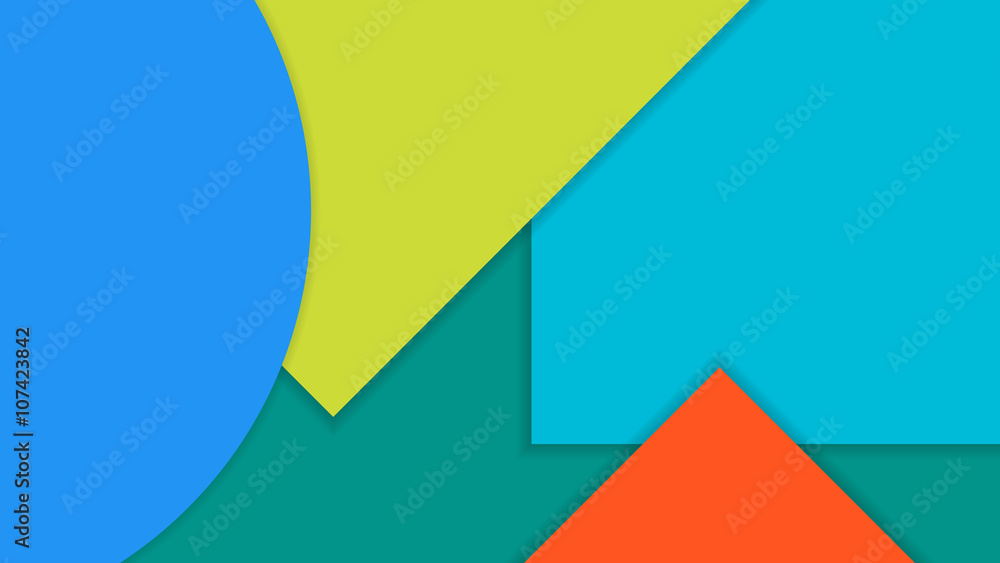 Modern material design vector background. Modern material design vector background.