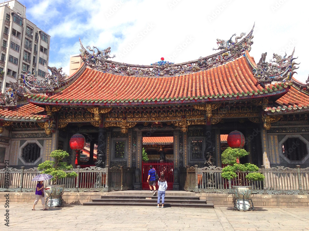 台湾 台北 龍山寺 台湾 台北 龍山寺