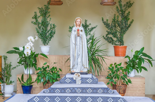 Образ - Богородица, Дева Мария в храме Ольги и Елизаветы во Львове. Украина