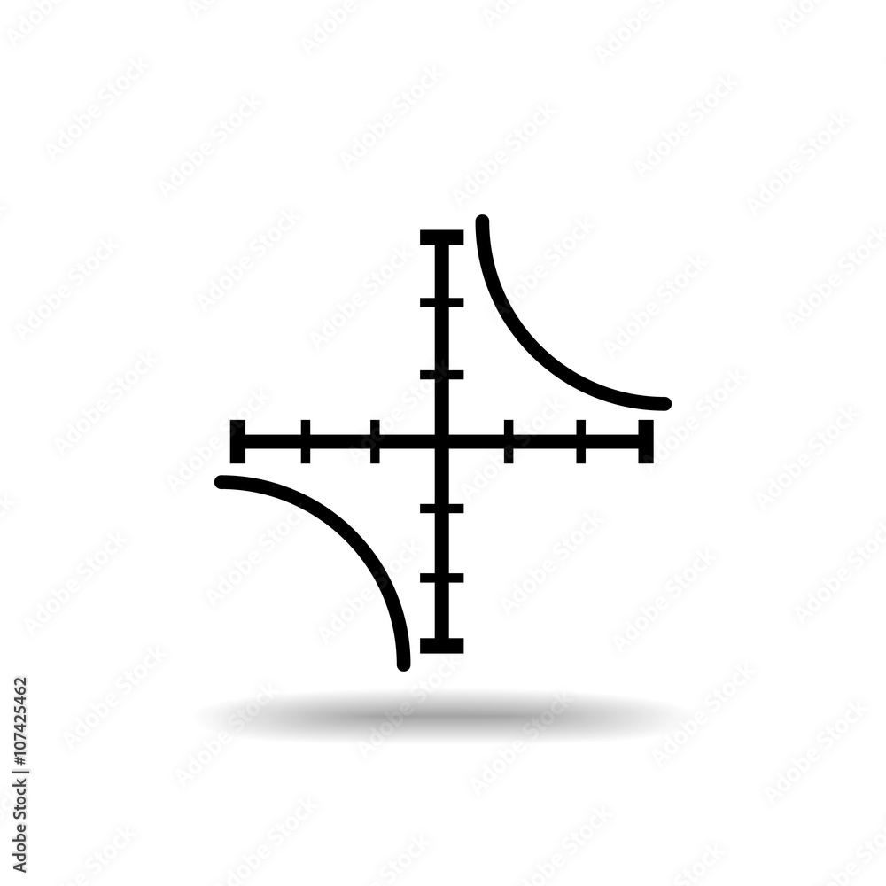 Axis flat icon isolate on white background vector illustration eps 10 Axis flat icon isolate on white background vector illustration eps 10