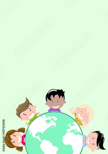 Kids save the earth. Eco education