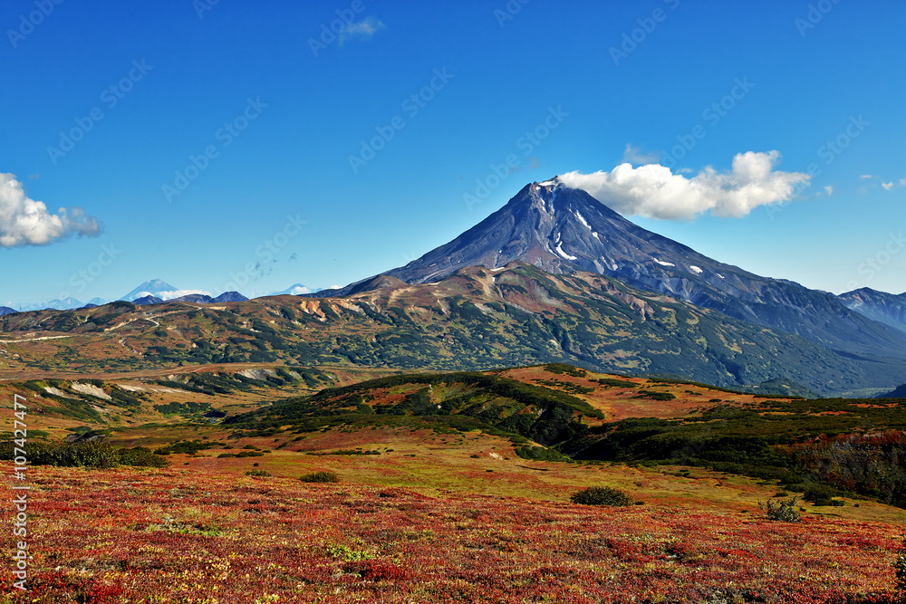 Fototapeta premium volcano of Kamchatka 