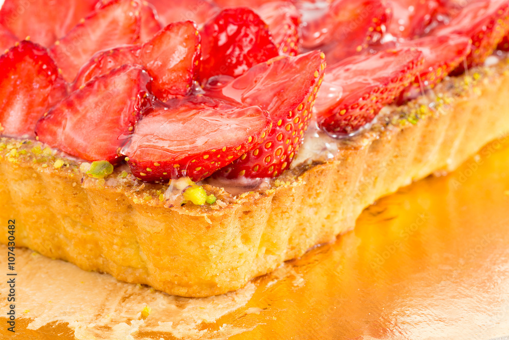 crostata con crema e fragole crostata con crema e fragole