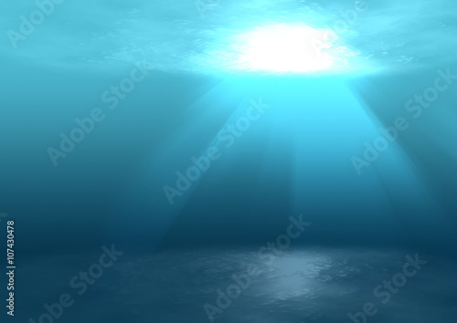 sea underwater scene