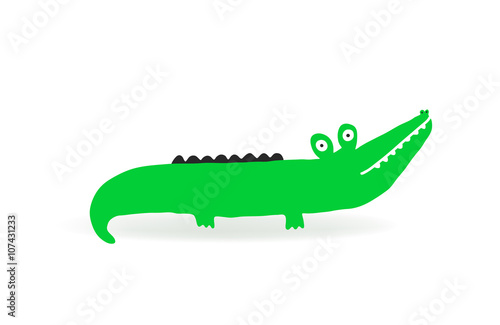 Isolated Crocodile for chil...