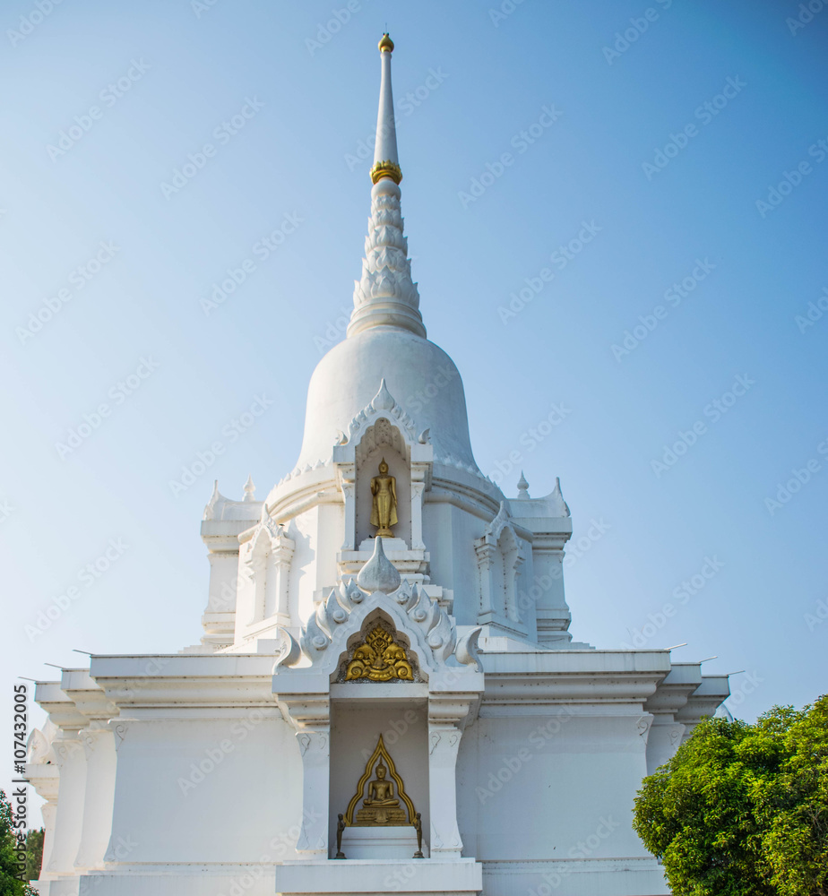 Beautiful White pagoda