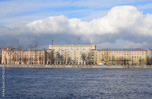 October embankment in St.Petersburg.