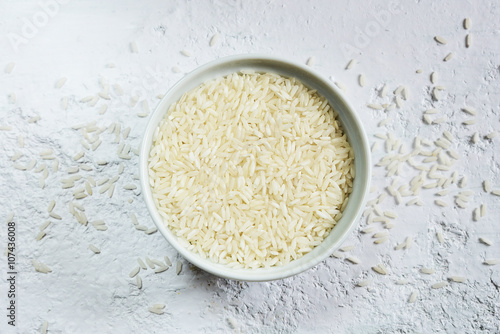 Rice in a bowl