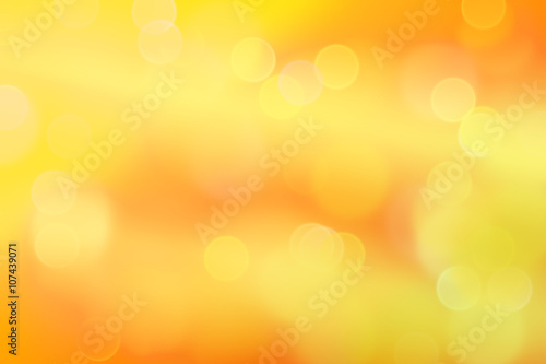 intense fresh bokeh effects in shades of yellow  orange and white  