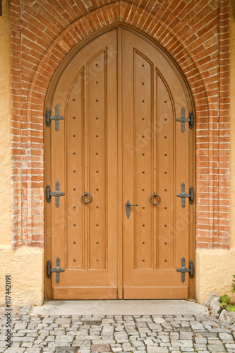 Hohenschwangau Castle door