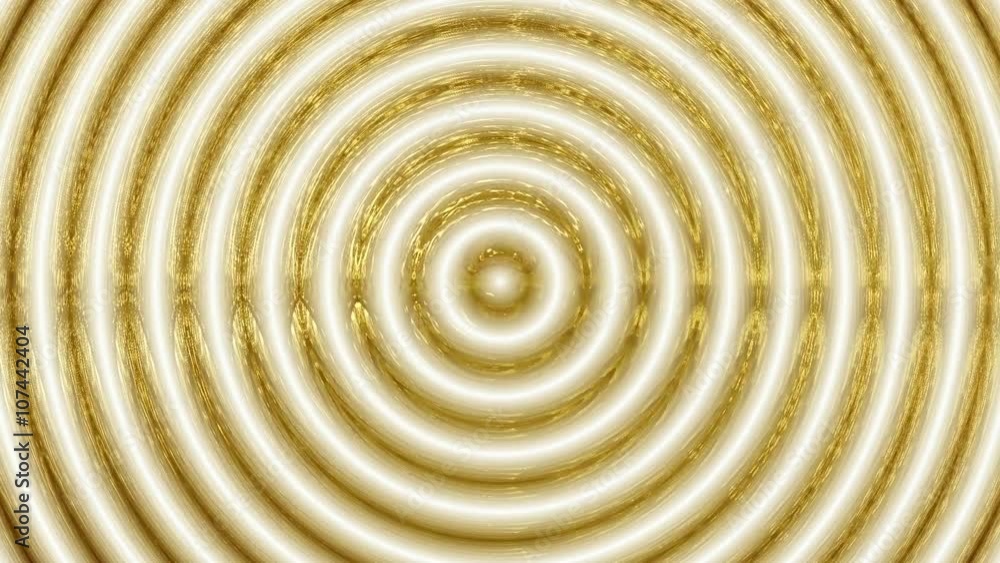 Circulos Concentricos de Oro y Marfil - Bucle de Fluido fractal de Aros concentricos en tonos dorados y blanco que dan vueltas
Circulos Concentricos de Oro y Marfil - Bucle de Fluido fractal de Aros concentricos en tonos dorados y blanco que dan vueltas
