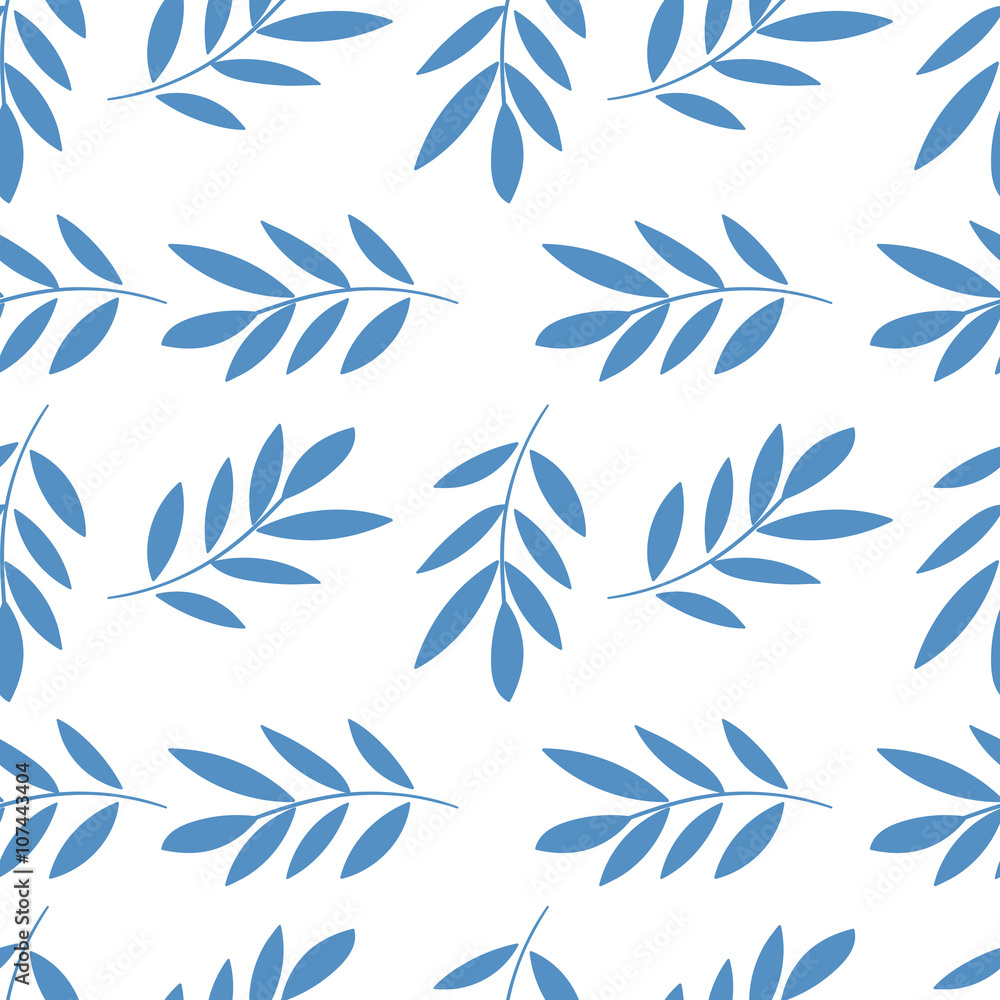 Fototapeta premium seamless leaf pattern