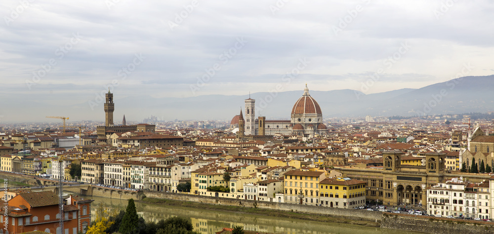 Piazzale Michelangelo in Florence,Italy