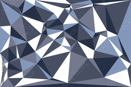 Triangle polygonal abstract design