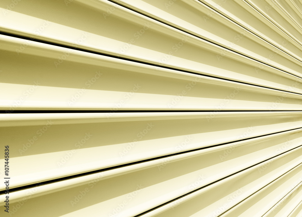 Obraz premium shutter door perspective