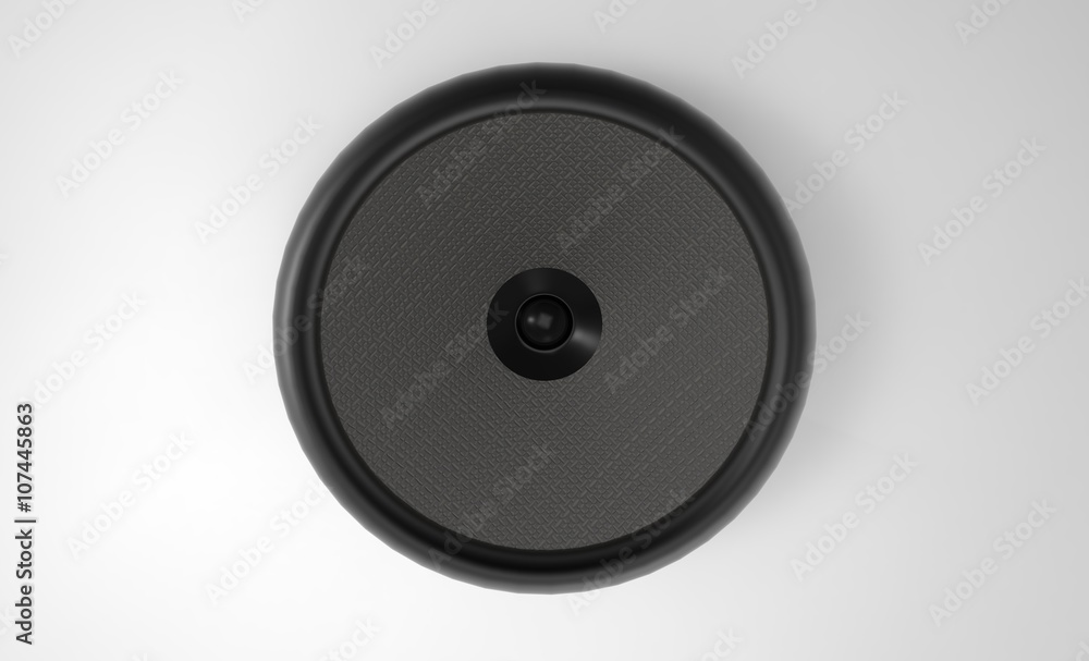 The 3d render Speaker isolated on white background
