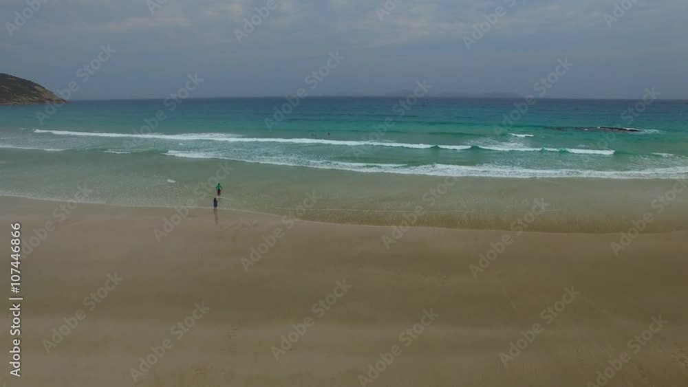 Flying towards the sea, Wilsons Promontory Flying towards the sea, Wilsons Promontory