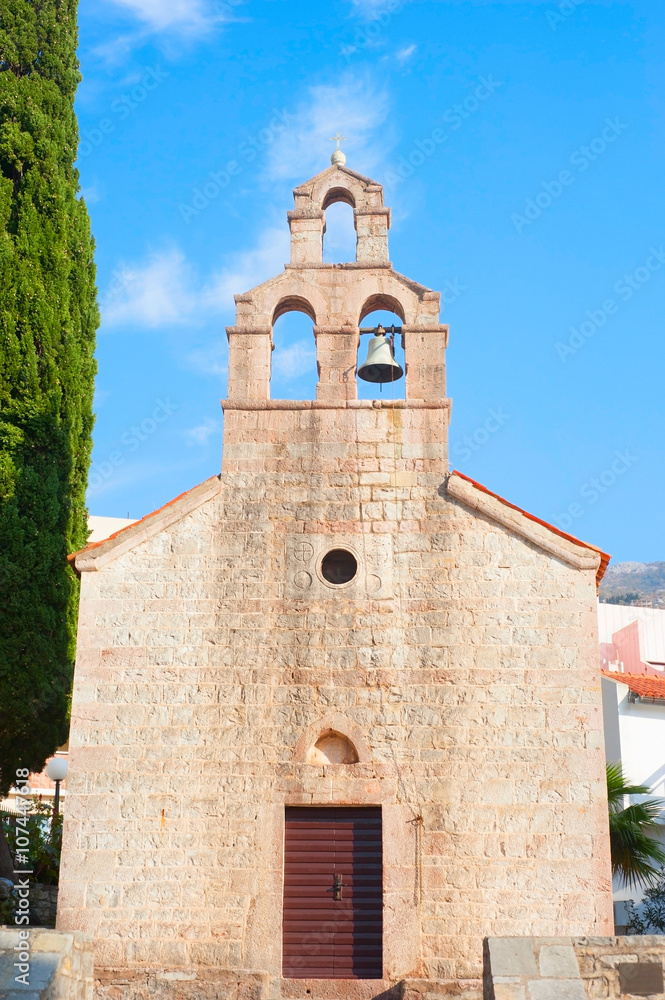 Montenegro church wall